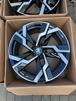 ORIGINÁL Alu Škoda SAGITARIUS R20, 5x112 - ZÁNOVNÍ, TOP STAV - 6