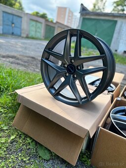 Prodám nové alu kola německé značky Borbet 5x112 R18” - 6