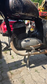 ČZ 175, TYP 450, z roku 1961 včetně vozíku PAV 40 - 6