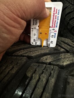 5x112 7,5J ET36 Borbet XR + 225/50 R17 zimné - 6