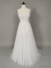 Luxusní nenošené svatební šaty, Lucile, XS/S - 34/36 EU - 6