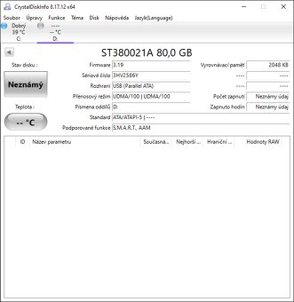 HDD IDE /PATA 3,5" - 40 GB, 80 GB, 320 GB - 6