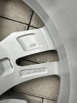 Original Alu Audi Q5 r18 komplet letní sada kol 235/60 r18 - 6