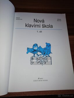 NOVÁ KLAVÍRNÍ ŠKOLA 1. díl nepouž. Janžurová, Borová - 6