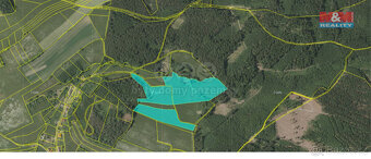 Prodej zemědělských pozemků, 55426 m², Strážov - 6
