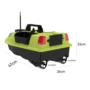 Zakrmovací loď, zavážeci loďka s GPS - 6