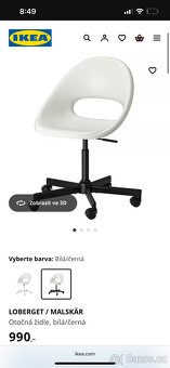 IKEA otočná židle + podsedák - 6