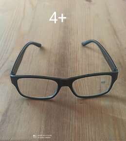 Dioptrické brýle na blízku 4+ a 3,5+ a 3+ - 6