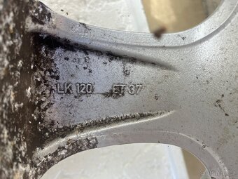 ALU kola BMW 5x120 R16 zimní pneu 195/55/16 sada - 6