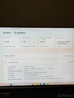 HERNÍ PC – Ryzen 5 3600 /RTX 3060 Ti 8GB - 6