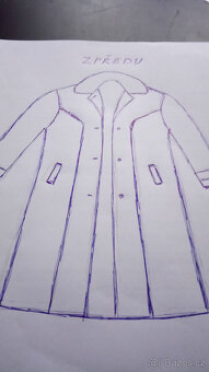 Pohodlný dámský kabát - 6