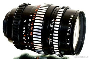 Sony E Pentacon ZEBRA 2,8/135mm 15-lamelový TOP STAV - 6