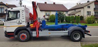 MERCEDES BENZ ATEGO 1224 hákový nosič + hydr. ruka - 6