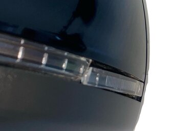 Levé zpětné zrcátko černá metalíza LY9B Audi Q5 8R r.v. 2010 - 6