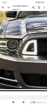 Přední maska Ford Mustang 2103-14 s dením svícení+blinkry - 6