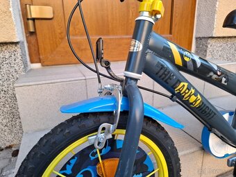 Dětské Kolo Batman 14" s přídavnými kolečky - 6
