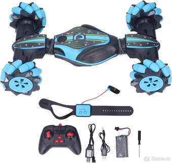 RC kaskadérské auto s ovládáním pohybem ruky - 6