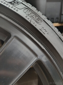 Zimní alu kola R20 8.5x20 5x112 ET25 - pneu Michelin 245/35 - 6