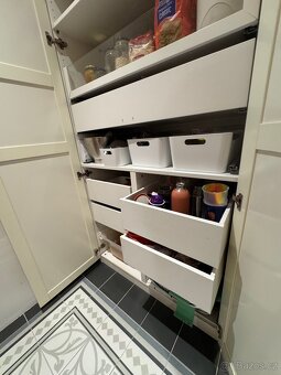 IKEA PAX v krémově bílé barvě s šuplíky - 6