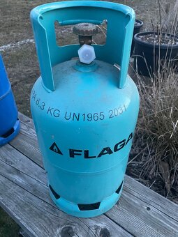 Propanbutanové láhve 2x - 6