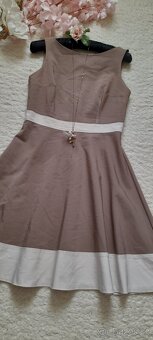 Orsay áčkové mocha krátké šaty - 6