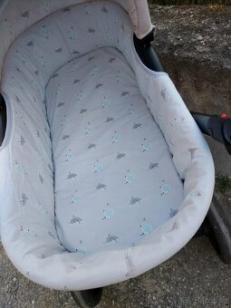 Kočárek Tudore trojkombinace - autosedačka Cybex - 6