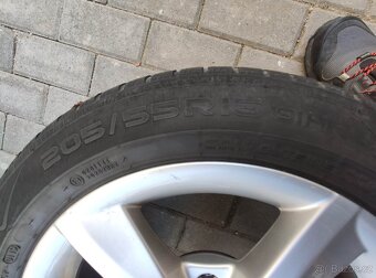 Prodám sadu kol Audi 7,5 jx16 h2 et37 - 6