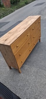 Dřevěná komoda IKEA Tarva - 6