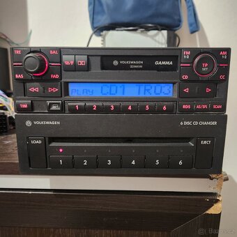 VW GAMMA PLUS 6DISC CHANGER SESTAVA - 6