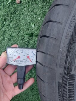 4x alu kola 5x100 +pneumatiky 15" 195x65 - 6