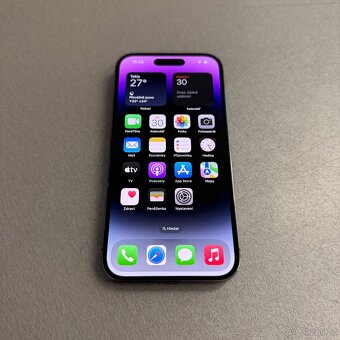 iPhone 14 Pro 256GB, 100% baterie, bez škrábance, záruka - 6