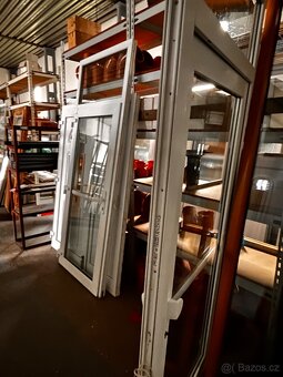 DVOJE VCHODOVÉ PVC DVEŘE GEALAN 104x263-207cm-PLZEŇ - 6