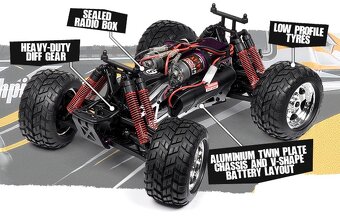 HPI E-savage RTR set - 6