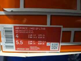 Nike Air Force 1 Mid Off-White Pine Green - 6