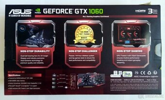 ASUS NVIDIA GeForce GTX1060 6GB - 6