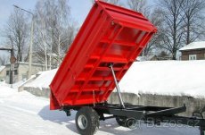 Traktorový návěs - LMR-5T - třístranný - nosnost 5 t. - 6