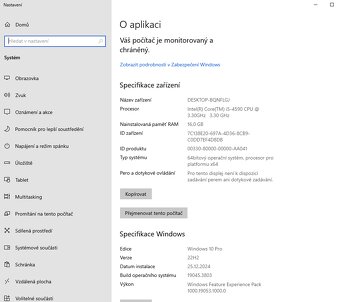 Počítač PC OptiPlex 7020, 16GB ram, 320 HDD, Win11 - 6
