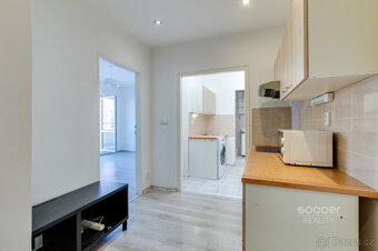 Pronájem bytu 1+1, 32 m² + terasa 15 m² + sklep 6 m², Praha - 6