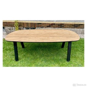Masivní jídelní stůl - Kenia 210 cm - 6