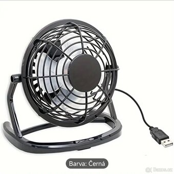 Mini stolní ventilátor USB - 6