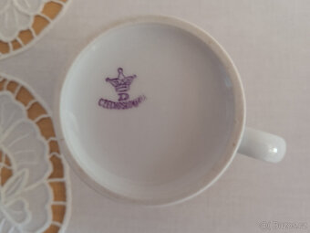 Retro porcelánový hrnek - 6