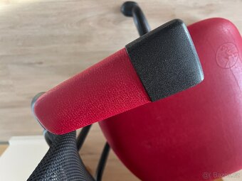 Kancelářská židle SpinaliS ERGONOMIC červená - 6