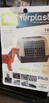 Nová psí přepravka do auta - Ferplast ATLAS CAR 80 PC/2490K - 6