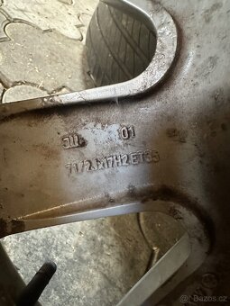 Vw bbs alu kola 5x100 215/45r17 - 6