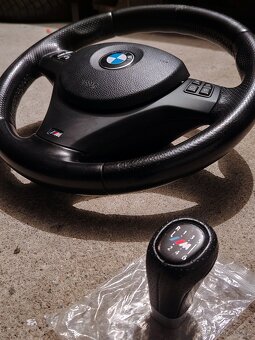 BMW E87 E90 volant Mpacket + zdarma řadící páka - 6