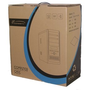 Nová PC skrinka midi ATX 701 - 6