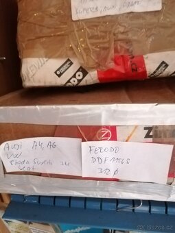 Škoda Octavia, Felicie, přední zadní  brzdové kotouče značky - 6