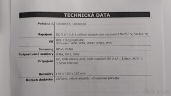 INTERNETOVÉ RÁDIO AUNA I-SNOOZZE - 6