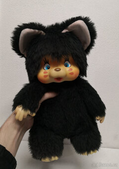 Retro mončiči XXL nyamy Felina čierna 35cm - 6