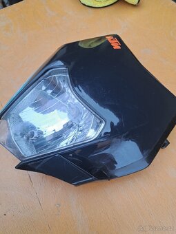 Maska se světlem- KTM EXC - 6
